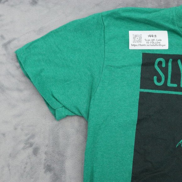 Harry Potter Shirt Mens L Green Short Sleeve Slytherin Graphic Print Tee - Picture 6 of 13